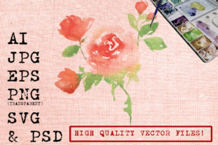 Watercolor Red Roses: A Practical Review for Digital Product Sellers